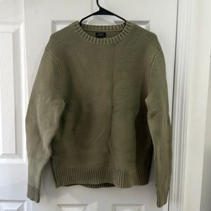 J Crew - Heavy Knit Sweater / Green